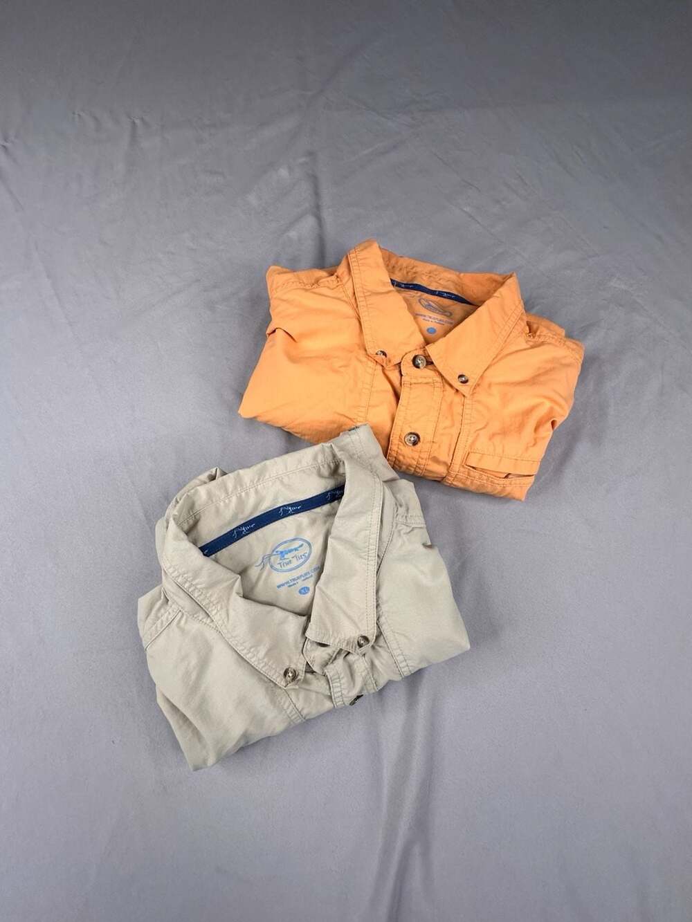 True Flies Long Sleeve Fishing Shirts Size XL lot of 2